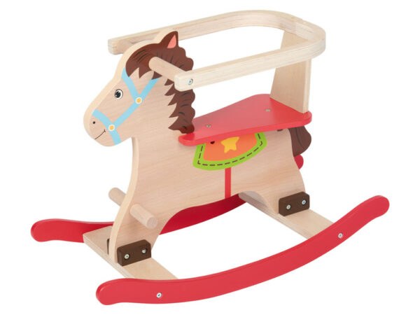 Playtive Dřevěné odrážedlo / houpací kůň / chodít (houpací koník)
