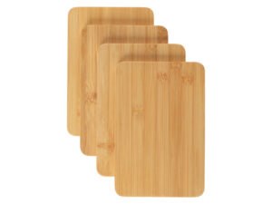ERNESTO® Sada kuchyňských bambusových prkének / B (4 kuchyňská prkénka)