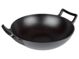 GRILLMEISTER Litinová grilovací pánev wok