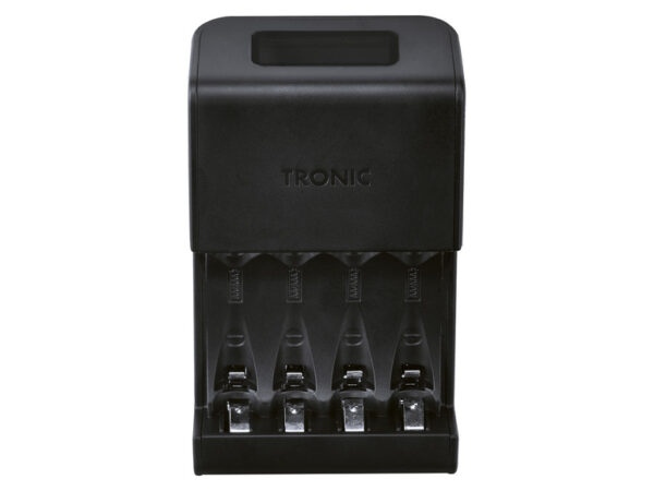 TRONIC® Nabíječka baterií s LCD displejem TRC 4  (nabíječka včetně 4 AAA baterií)