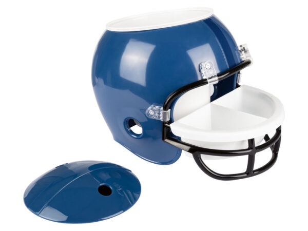 ERNESTO® Nádoba na snack ve tvaru helmy (tmavě modrá)