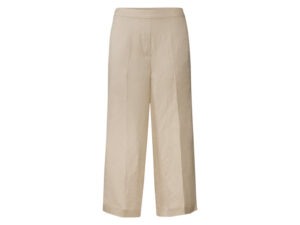 esmara® Dámské lněné culotte kalhoty (46