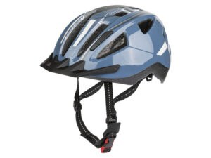 CRIVIT Dámská / Pánská cyklistická helma s konc (modrá S/M 54–59)